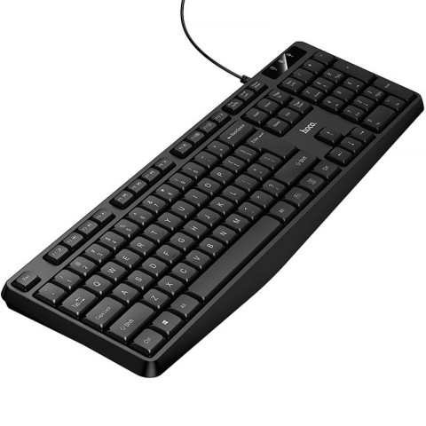 Клавіатура дротова Hoco GM60 Cool (English Version) Black