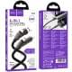 Дата кабель Hoco U143 Joy 4in1 USB to Lightning/Type-C to Type-C 240W (1.2m) Black