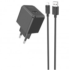 МЗП HOCO CS11A (1USB) + Lightning Black