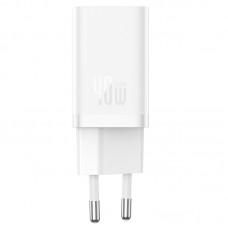 МЗП Baseus GaN5 Pro OS + Type-C to Type-C 40W (CCGP18010) White