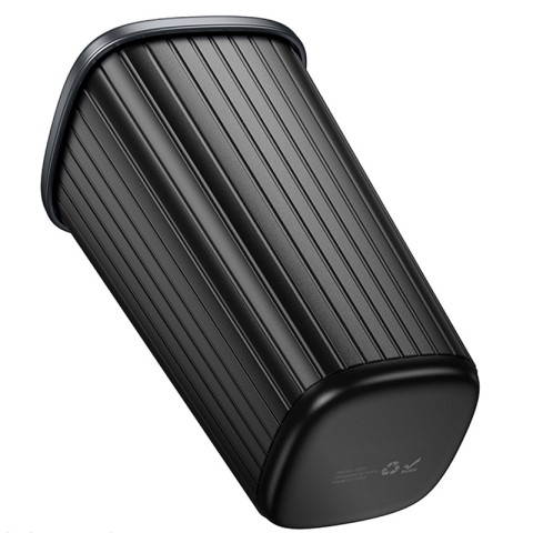 Автомобільний контейнер для сміття у підсклянник Hoco ZP12 Black