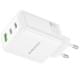 МЗП Borofone BN32 Cargador PD65W (1USB-A/2C) White