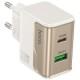 МЗП Hoco CS73A Star Speed PD30W+QC3.0 (1USB-A/1C) White
