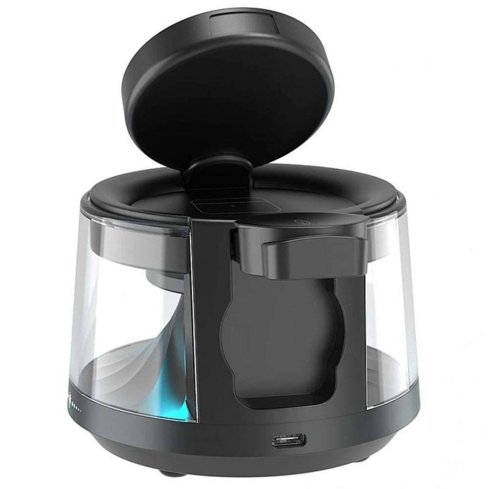 БЗП WIWU Wi-W039 Flow 5in1 wireless charger with Speaker & Night Light 15W Black