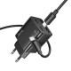 МЗП Hoco N55 Fundador PD20W four-port (2USB-A/2C) + Type-C to Type-C Black