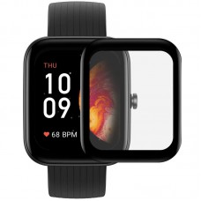 Полімерна плівка 3D (full glue) (тех.пак) для Xiaomi Amazfit Bip 3 / Bip 3 Pro Чорний