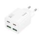 МЗП Hoco N55 Fundador PD20W four-port (2USB-A/2C) White