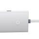 Перехідник HUB Baseus Lite Series 4in1 (USB-A to USB3.0*4) (0.25m) (WKQX03) White