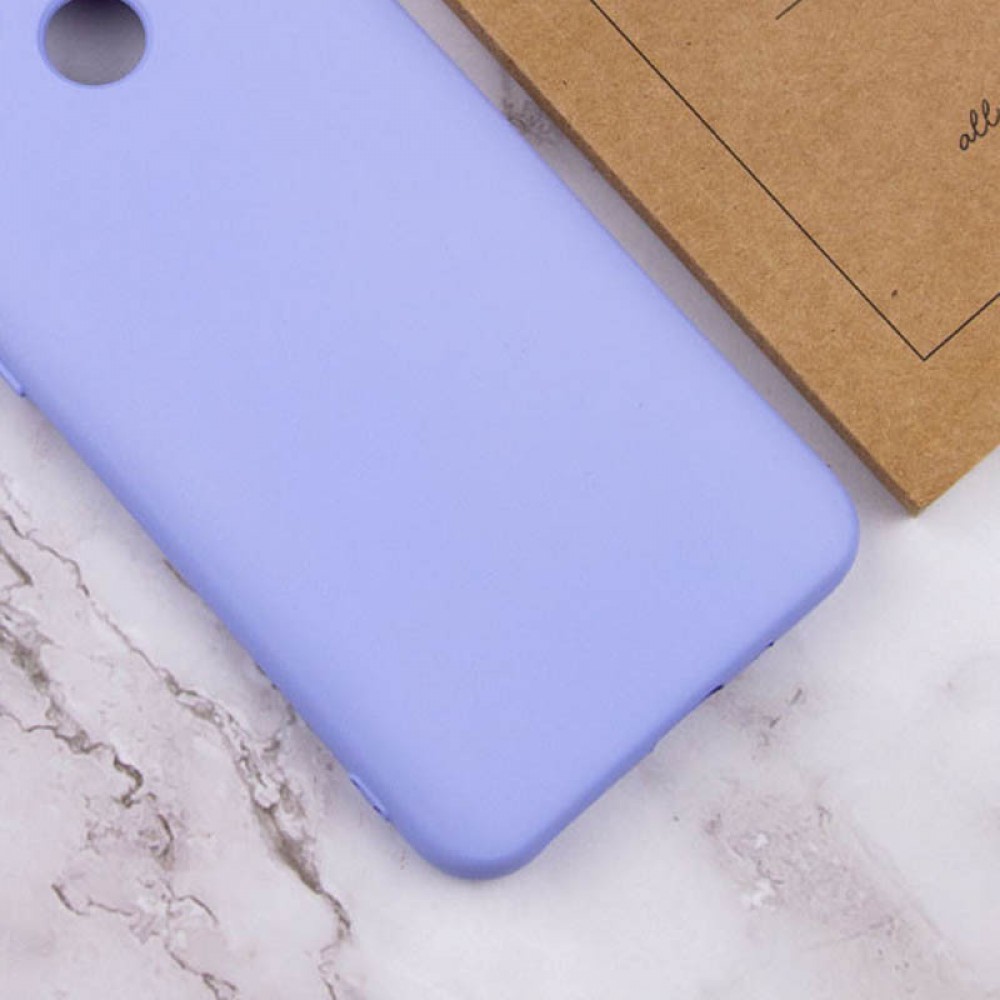 Чохол Silicone Cover Lakshmi Full Camera (A) для TECNO POP 5 Бузковий / Dasheen