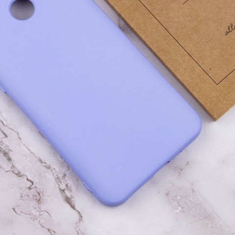Чохол Silicone Cover Lakshmi Full Camera (A) для TECNO POP 5 Бузковий / Dasheen