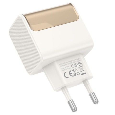 МЗП Hoco CS73A Star Speed PD30W+QC3.0 (1USB-A/1C) White