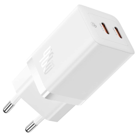 МЗП Baseus GaN5 Pro OS + Type-C to Type-C 40W (CCGP18010) White