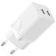 МЗП Baseus GaN5 Pro OS + Type-C to Type-C 40W (CCGP18010) White