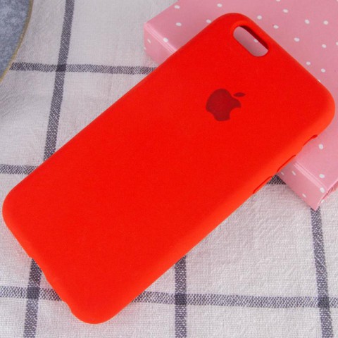 Чохол Silicone Case Full Protective (AA) для Apple iPhone 6/6s (4.7") Червоний / Red