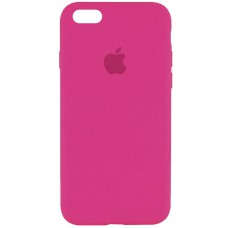 Чохол Silicone Case Full Protective (AA) для Apple iPhone 6/6s (4.7") Малиновий / Dragon Fruit