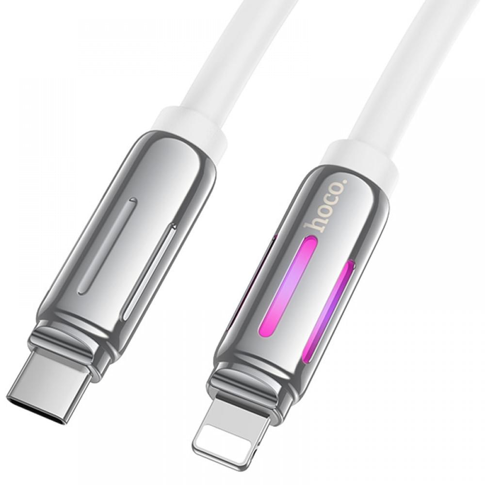Дата кабель Hoco U136 Prize Type-C to Lightning 27W (1.2m) White