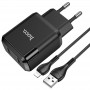 СЗУ HOCO N7 (2USB/2,1A) + USB - Lightning