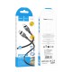 Дата кабель Hoco X109 Energy silicone Type-C to Lightning (1m) Black