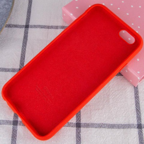 Чохол Silicone Case Full Protective (AA) для Apple iPhone 6/6s (4.7") Червоний / Red