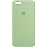 Чохол Silicone Case Full Protective (AA) для Apple iPhone 6/6s (4.7") Зелений / Pistachio