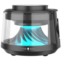 БЗП WIWU Wi-W039 Flow 5in1 wireless charger with Speaker & Night Light 15W Black