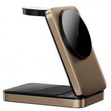 БЗП WIWU Wi-W038 Triple 3 in 1 wireless charger Gold