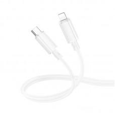 Дата кабель Borofone BX112 Lemon Type-C to Lightning 27W (1m) White