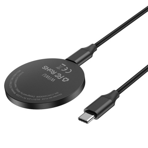 БЗП WIWU Wi-W034 Aramid Wireless Charger Black