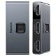 Перехідник HUB Baseus Matrix HDMI Switcher (CAHUB-BC0G) Space Gray Перехідник HUB Baseus Matrix HDMI Switcher (CAHUB-BC0G) Space Gray