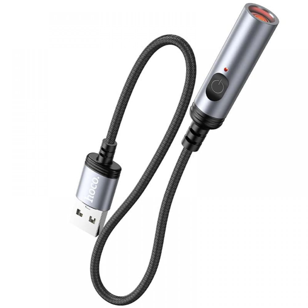 Портативный прикуриватель зажигалка Hoco UA30 USB