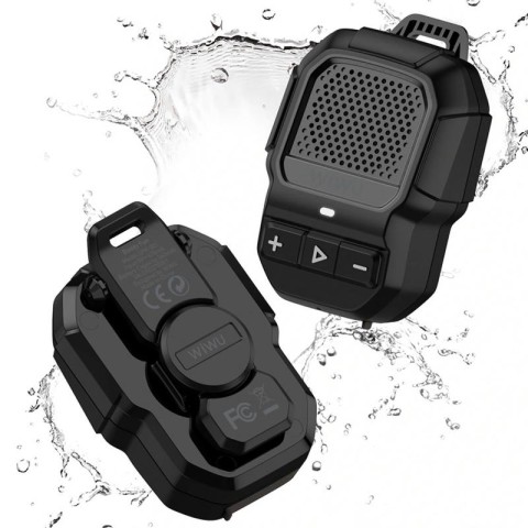 Bluetooth Колонка WiWU SPK-001 Buddy Fun with Magnetic Clip Black