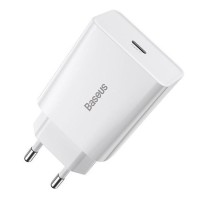МЗП Baseus Speed Mini Quick Charger 20W (1USB-C) (CCFS-S) Білий