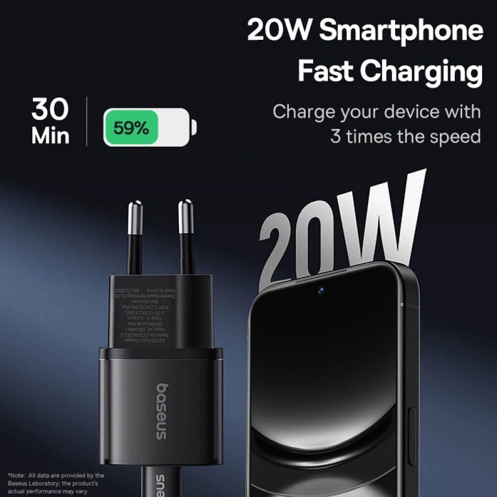 СЗУ Baseus GaN5S OS 20W (1USB-C) (P10162503)