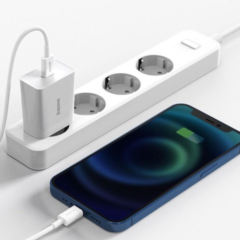 МЗП Baseus Speed Mini Quick Charger 20W (1USB-C) (CCFS-S) Білий
