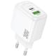 МЗП Hoco CS55A Surplus PD30W+QC3.0 (1USB-A/1C) White