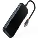 Перехідник Baseus Hub AcmeJoy 4-Port Type-C (USB3.0*3+Type-C PD&Data*1) (WKJZ) Dark Gray