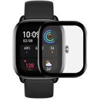 Полімерна плівка 3D (full glue) (тех.пак) для Xiaomi Amazfit GTS 4 mini Чорний