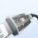 Дата кабель Baseus Discolor Series Fast Charging Type-C to Lightning 20W (1m) (P10374901) Cluster Black