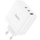 МЗП Hoco N30 Glory PD65W (2Type-C/1USB) White