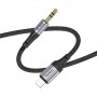 Аудіо кабель Aux Hoco UPA26 Fresh Lightning to 3.5mm (1m) Black