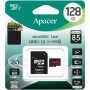 Карта памяти Apacer microSDXC (UHS-1) 128Gb class 10 R85MB/s + SD adapter