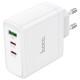 МЗП Hoco N30 Glory PD65W (2Type-C/1USB) White