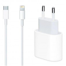 МЗП для Apple iPhone 20W Type-C Power Adapter (AA) + Cable Type-C to Lightning Білий
