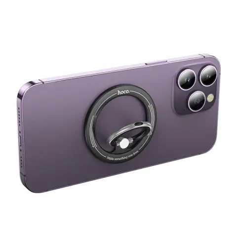 Магнітний тримач для телефону Hoco GH1 Gentle Black