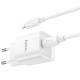 МЗП Hoco C146A Charm PD20W (1USB-C) + кабель Type-C to Lightning White