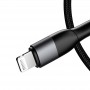 Дата кабель MJEMS US-SJ330 M2 Type-C to Lightning Fast Charging Cable 1.2m Чорний