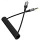Аудіо кабель Aux Hoco UPA33A Nuevo (Lightning to AUX 3.5mm) (1.5m) Black