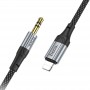 Аудіо кабель Aux Hoco UPA26 Fresh Lightning to 3.5mm (1m) Black