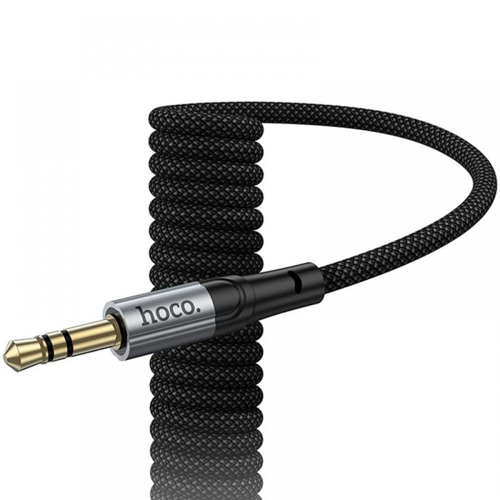 Аудіо кабель Aux Hoco UPA33A Nuevo (Lightning to AUX 3.5mm) (1.5m) Black