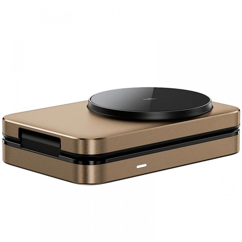 БЗП WIWU Wi-W038 Triple 3 in 1 wireless charger Gold